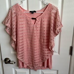 Ladies size medium crochet like top by Naïf‎